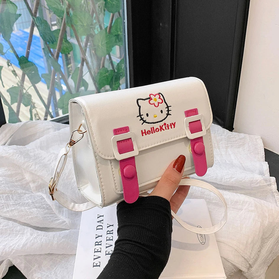 Sanrio Pu Square Bag Anime Shoulder Bags Kawaii Messenger Tote Cute Cartoon Backpacks My melody Cinnamorol Kuromi Fashion Bags Sanrio Pu Square Bag Anime Shoulder Bags Kawaii Messenger Tote Cute Cartoon Backpacks My melody Cinnamorol Kuromi Fashion Bags